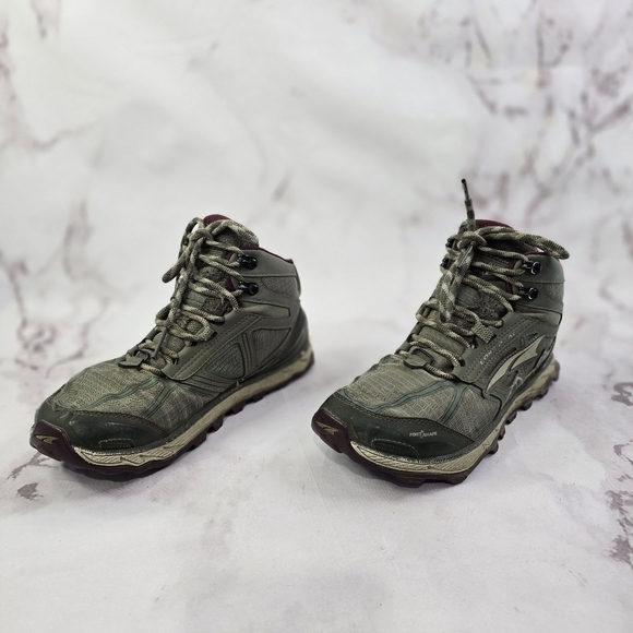 ALTRA Lone Peak 4 Womens 9 Mid Mesh Trail Running Hiking Shoes High Top Zero - Picture 4 of 10